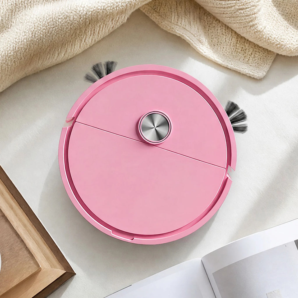 3 In 1 Intelligent Cleaning Robot Lightweight Smart Cleaning Machine Automatic Obstacle Avoidance for Pet Hair&Hard Floor&Carpet