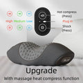 3-in-1 Neck Massager Pillow for Shoulder Deep Tissue , with Heating and Traction Vibration Function, Hump Corrector for Women