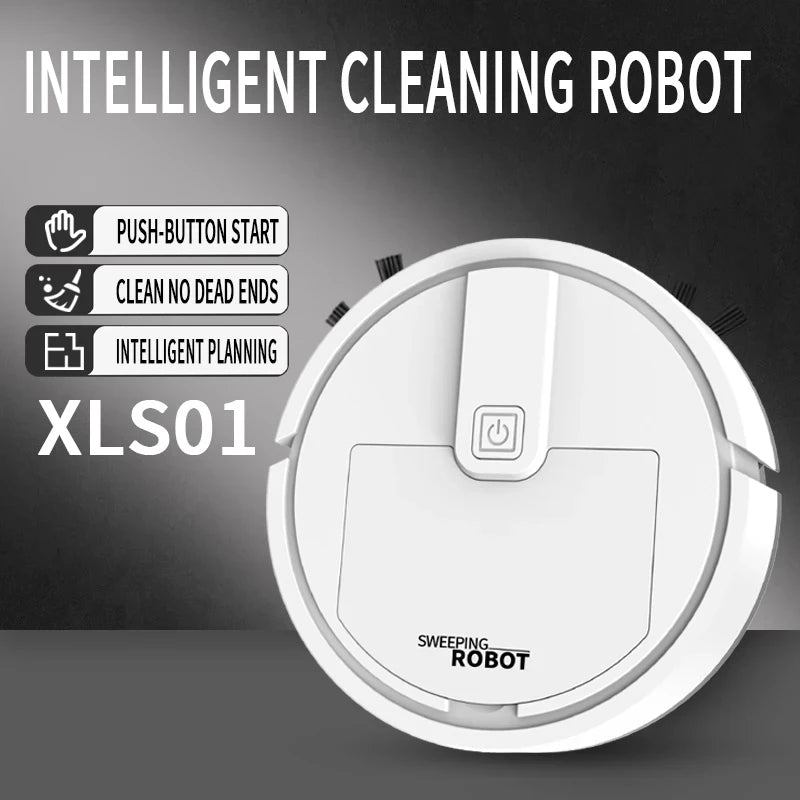 Household 3-in-1 Intelligent Sweeping Robot USB Charging Sweeping Machine Dust Hair Pet Hair Vacuum Home Appliance Gifts