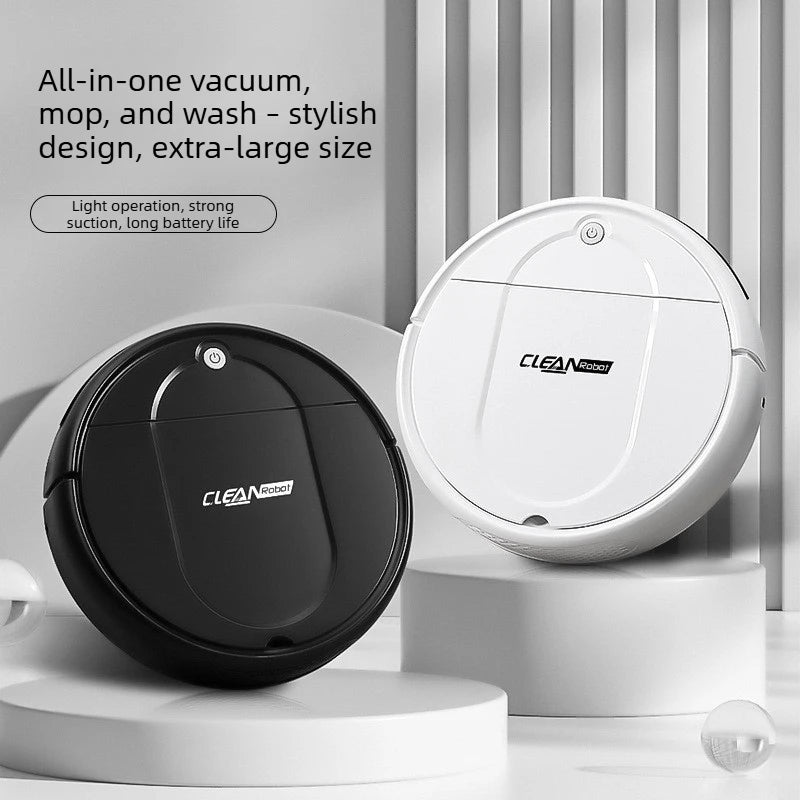 Rechargeable Smart Vacuum Cleaner 3‑in‑1 Sweep Mop Vacuum Robot Auto Floor Cleaning Machine for Home Living Room Bedroom