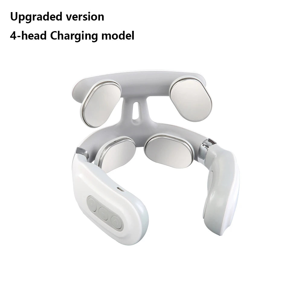 Portable Smart Neck Massager USB Charging for Cervical Pain Relief for Neck PainElectric Deep Tissue Massager for Neck