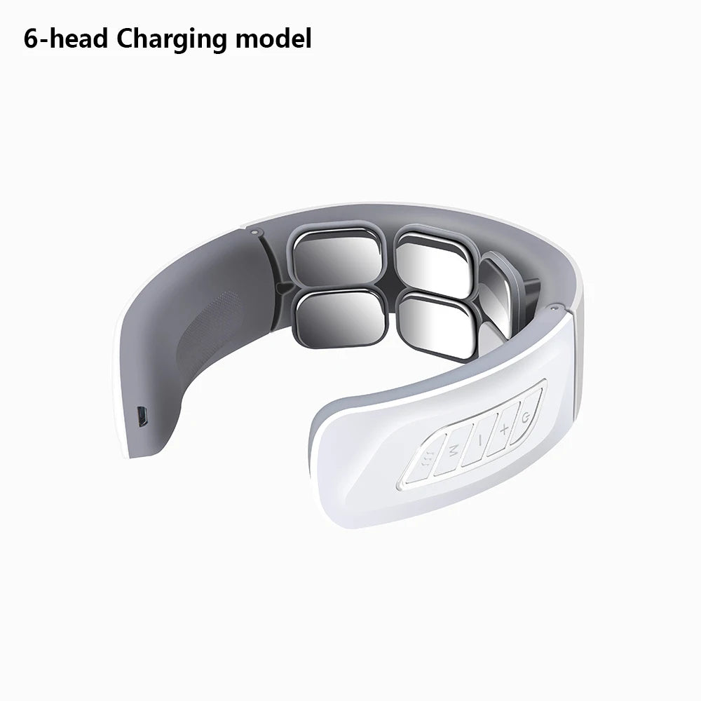 Portable Smart Neck Massager USB Charging for Cervical Pain Relief for Neck PainElectric Deep Tissue Massager for Neck
